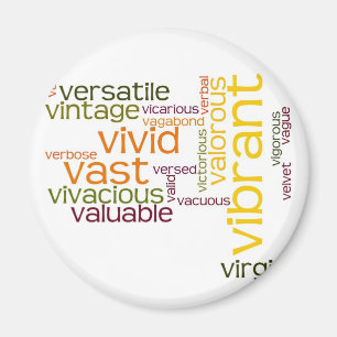 Imã Descreva-se com Adjetivos - V