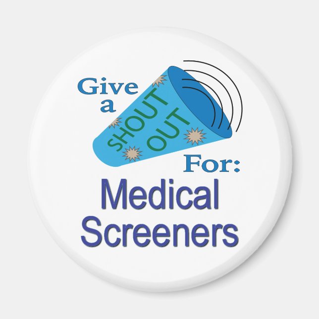 Imã Descubra os monitores médicos (Frente)