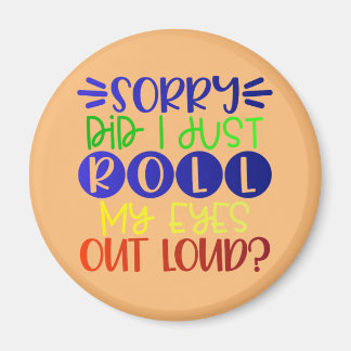 Imã Desculpe, eu só ergui os olhos em voz alta