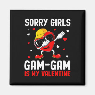 Imã Desculpe Meninas Gam-gam É Meu Coração De Valentim