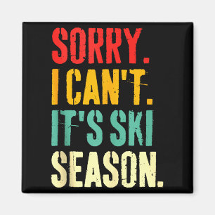Imã Desculpe Não Posso É Temporada De Esqui Esportes D