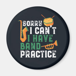 Imã Desculpe, não posso praticar Banda com graça