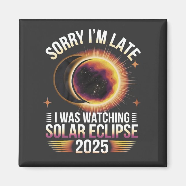 Imã Desculpe o atraso, estava assistindo eclipse solar (Frente)
