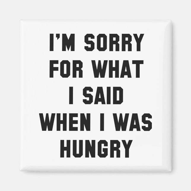 Imã Desculpe pelo que disse (Frente)