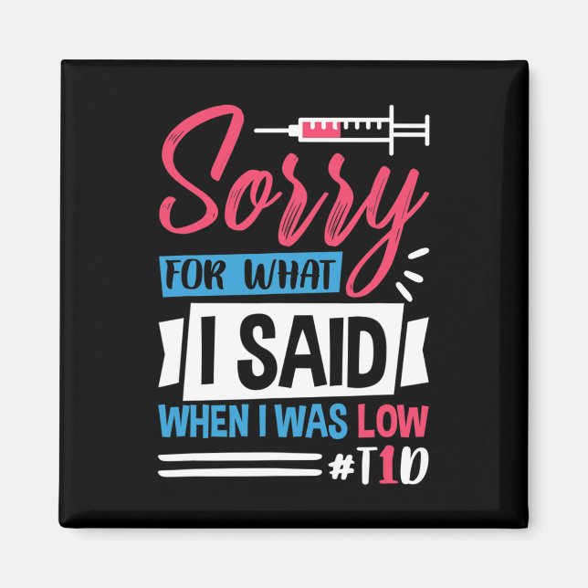 Imã Desculpe Pelo Que Disse Quando Estava Baixo T1d (Frente)