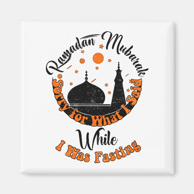 Imã Desculpe pelo que eu disse enquanto estava jejando (Frente)