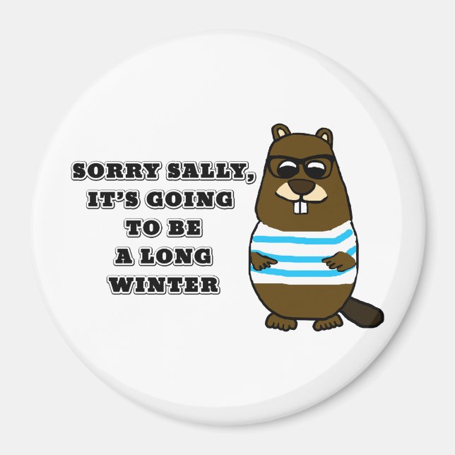 Imã Desculpe Sally, Long Winter (Frente)