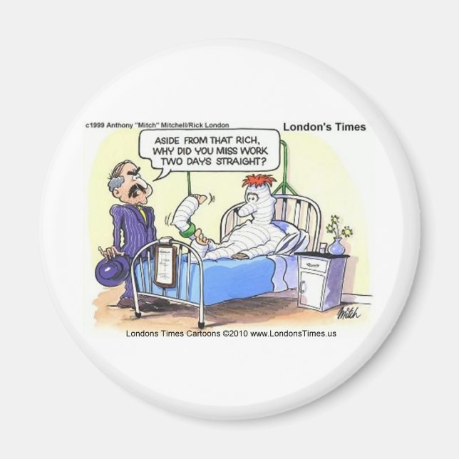 Imã Desculpem-Se Por Faltar Cartões E Presentes Camise (Frente)