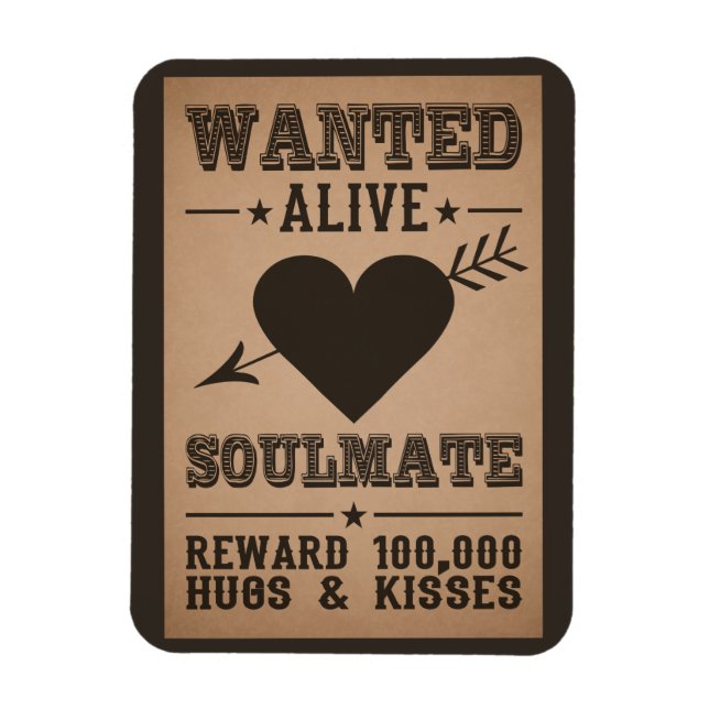 Ímã DESEJADO VIVO: Íman de SOULMATO (Vertical)