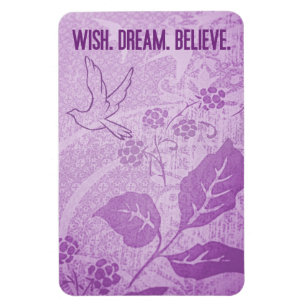 Ímã Desejo. Sonho. Acredite