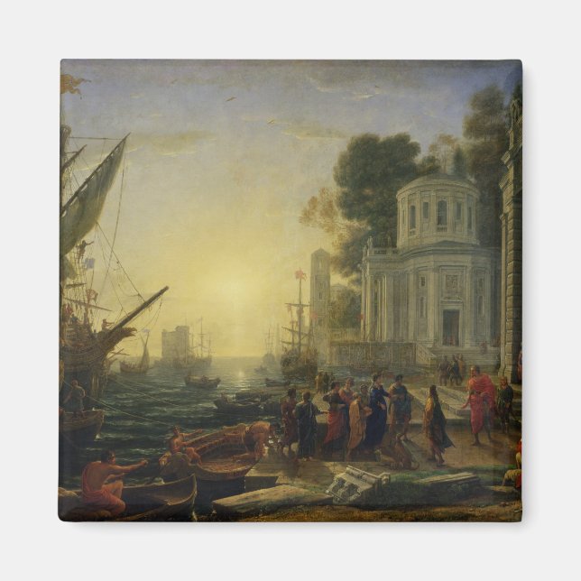 Imã Desembarque de Cleópatra em Tarsus, 1642 (Frente)