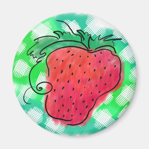 Imã Desenho da morango