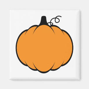 Imã Desenho da Pumpkin da Estação de Queda