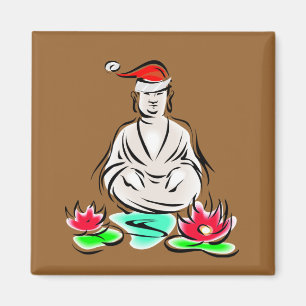 Imã Desenho de Natal Buda