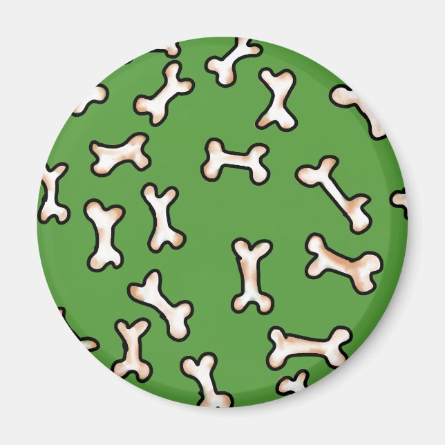 Imã Desenho de Ossos (Frente)