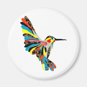 Imã desenho do colibri