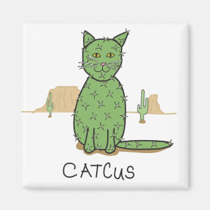 Imã Desenho engraçado do cacto de "Catcus"