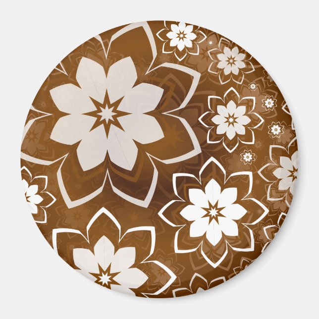 Imã Desenho Floral 13 (Frente)