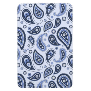 Ímã Desenho Intrincado de Estampa Floral Paisley