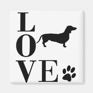 Imã Desenho para cães dachsund ou salsicha