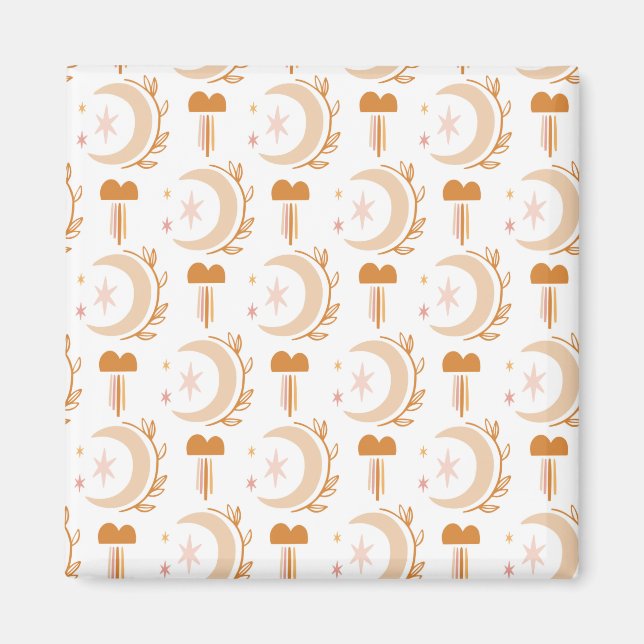 Imã Desenho Simples da Flor (Frente)