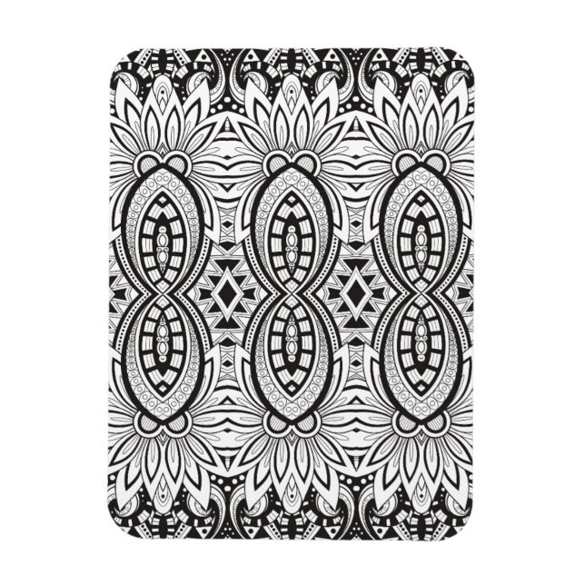 Ímã Desenho tribal inspirado (Vertical)