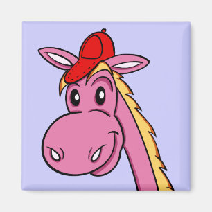 Imã desenhos animados do "cavalo" do ímã