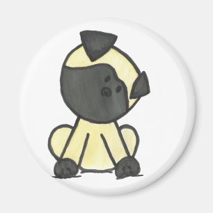 Imã Desenhos animados do Pug