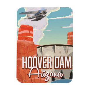 Ímã Desenhos animados do vintage da arizona de Nevada