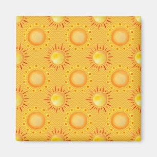 Imã Desenhos de Flor Simples