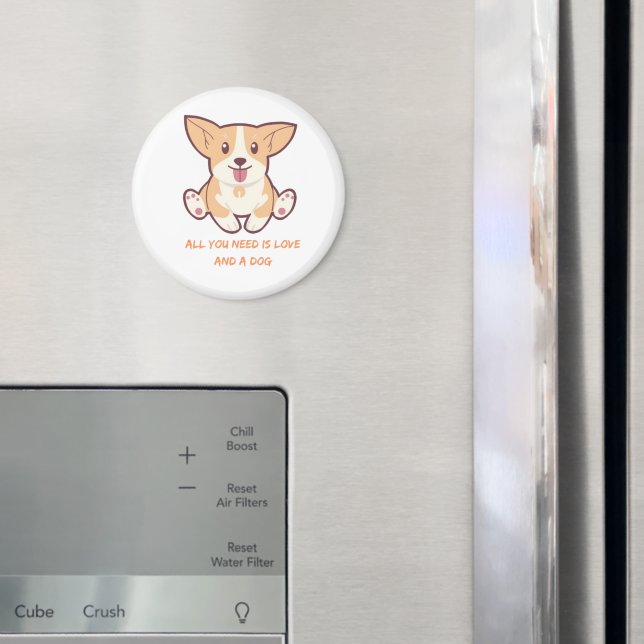 Imã Desenhos Perfeitos de Ímãs para Amantes de Cães e  (In Situ (Fridge))