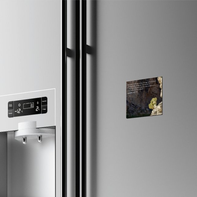 Imã Desert Faith Collection Isaiah 43:19 KJV (Criador carregado)