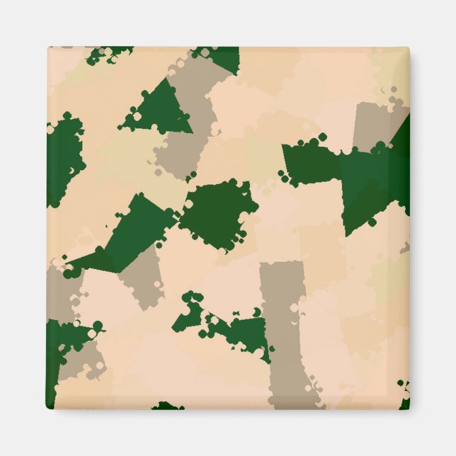 Imã Desert Oasis Camo (Frente)