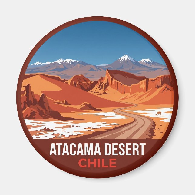 Imã Deserto de Atacama Chile (Frente)