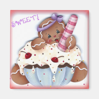 Imã Deserto De Gingerpão Doce