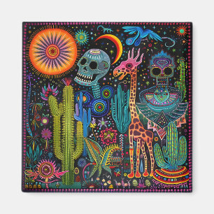 Imã Deserto do Crânio Psicodélico, Trippy Surreal