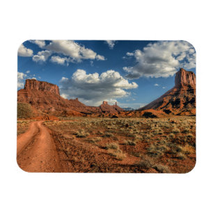 Ímã Desertos Professor Valley Near Moab, Utah