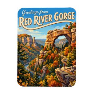 Ímã Desfiladeiro Red River EUA