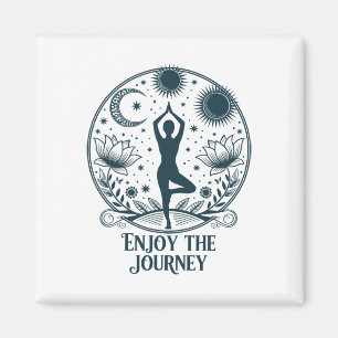 Imã Desfrute da Jornada Yoga Meditação Celestial Paz
