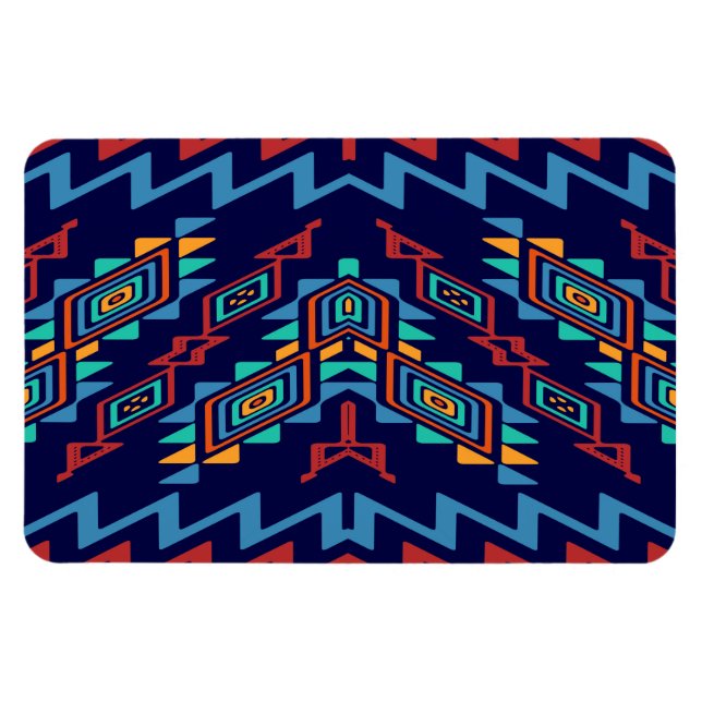 Ímã Design abstrato de formas distorcidas (Horizontal)