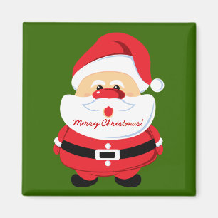 Imã Design bonito do Natal de Papai Noel