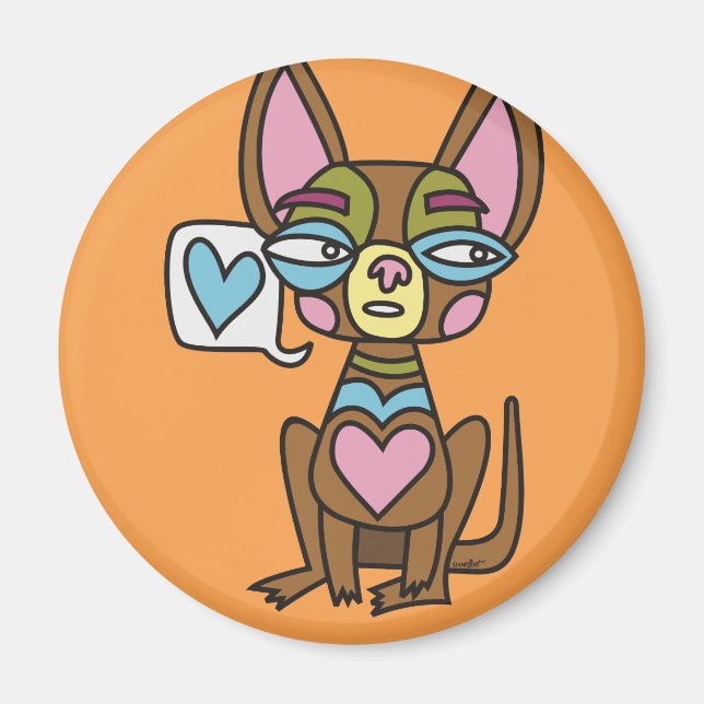 Imã Design Chiwawa (Frente)