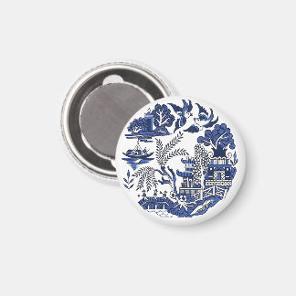 Imã Design Clássico Azul Selvagem
