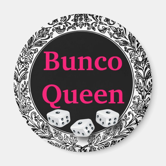 Imã Design Clássico Bunco Queen (Frente)