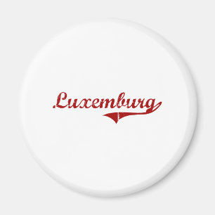Imã Design clássico de Luxemburg Wisconsin