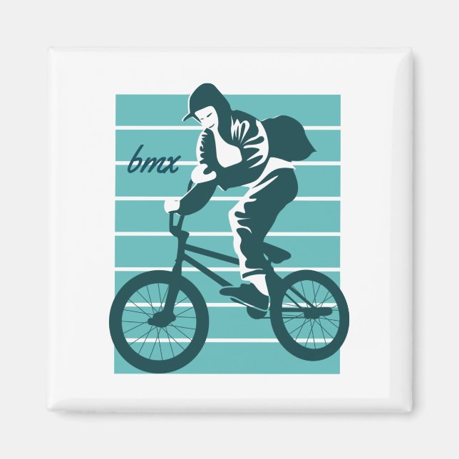 Imã Design Cool Rider - BMX (Frente)