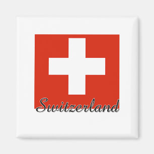 Imã Design da bandeira da suiça