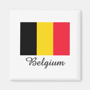 Imã Design da bandeira de Bélgica