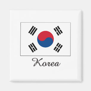 Imã Design da bandeira de Coreia