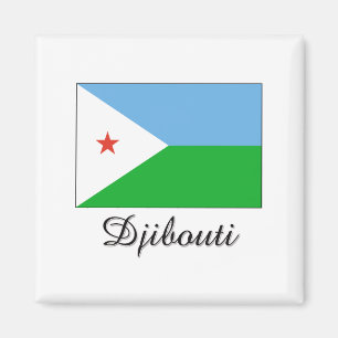 Imã Design da bandeira de Djibouti